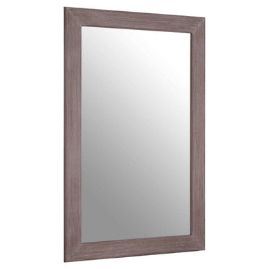 Orsina Heritage Winter Melody Wall Mirror – Brown Wooden Frame