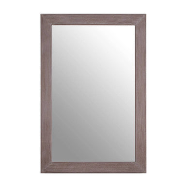Orsina Heritage Winter Melody Wall Mirror – Brown Wooden Frame