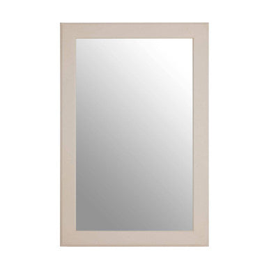 Orsina Heritage Wall Mirror – Antique White Nordic Wood Frame