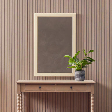 Orsina Heritage Wall Mirror – Antique White Nordic Wood Frame