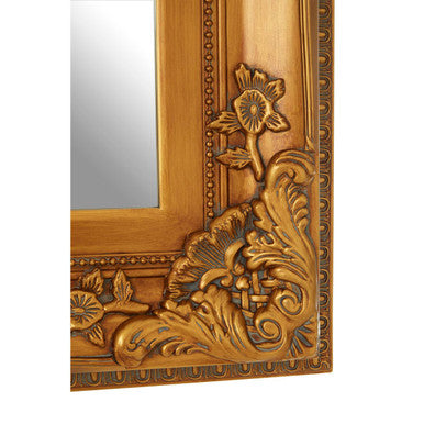 Orsina Marseille Wall Mirror – Neoclassical Gold Ornate Wood Frame