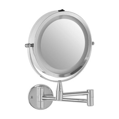 Orsina Cassini Wall Mounted LED Mirror – Adjustable Makeup & Shaving
