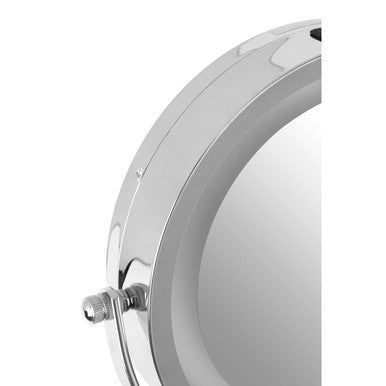 Orsina Cassini Wall Mounted LED Mirror – Adjustable Makeup & Shaving