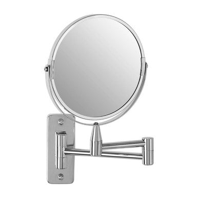 Orsina Cassini Wall Mounted Extending Mirror | Round Swivel Vanity