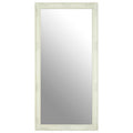 Orsina Andrey Wall Mirror – White and Brushed Gold Finish Decor