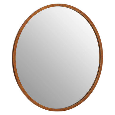 Orsina Saska Round Wall Mirror – Antique Gold Finish Home Decor