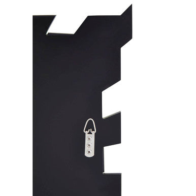 Orsina Glitzy Small Square Wall Mirror – Tiled Glass Frame Decor
