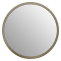 Orsina Athena Small Round Wall Mirror | Silver Bevelled Frame