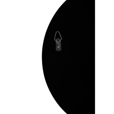 Orsina Athena Small Round Wall Mirror | Silver Bevelled Frame