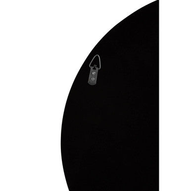 Orsina Athena Round Silver Wall Mirror – Bevelled Medium 60cm