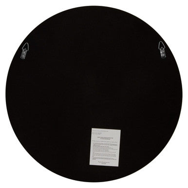 Orsina Athena Medium Round Wall Mirror – Gold Bevelled Edge Frame