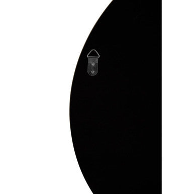 Orsina Athena Large Round Wall Mirror | Silver Bevelled Glass Frame