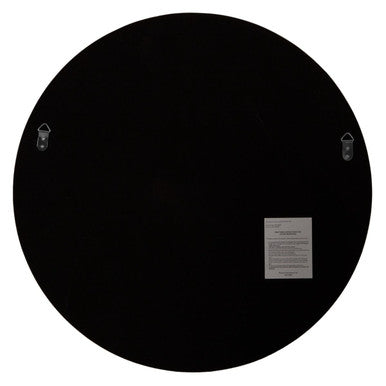 Orsina Athena Large Round Gold Wall Mirror – Bevelled Edge Design