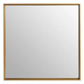 Orsina Ando Medium Square Wall Mirror | Gold Finish Minimalist Decor