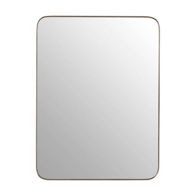 Orsina Newell Midas Wall Mirror – Silver Rectangular Mirror