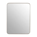 Orsina Newell Midas Wall Mirror – Silver Rectangular Mirror