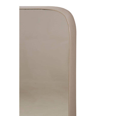 Orsina Newell Midas Wall Mirror – Silver Rectangular Mirror