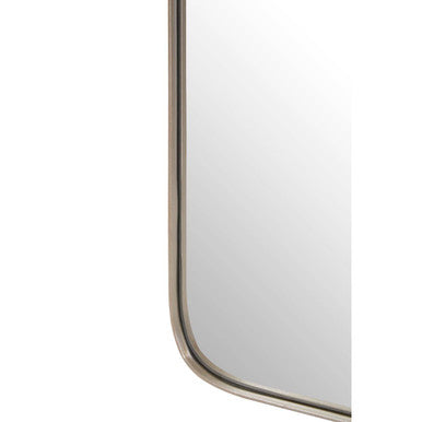 Orsina Newell Midas Wall Mirror – Silver Rectangular Mirror