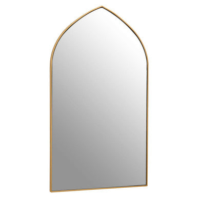 Orsina Matera Gold Arched Wall Mirror – Modern Decorative Dome Mirror