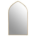 Orsina Matera Gold Arched Wall Mirror – Modern Decorative Dome Mirror