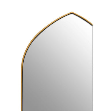 Orsina Matera Gold Arched Wall Mirror – Modern Decorative Dome Mirror