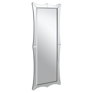 Orsina Yula Curved Rectangular Wall Mirror | Inverted Arch Design