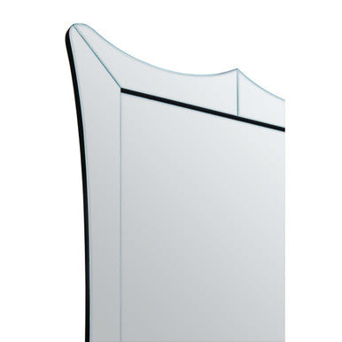 Orsina Yula Curved Rectangular Wall Mirror | Inverted Arch Design