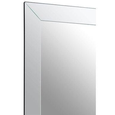 Orsina Sana Large Rectangular Wall Mirror with Bevelled Frame