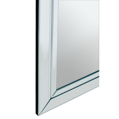 Orsina Sana Large Rectangular Wall Mirror – Double Bevelled Edge