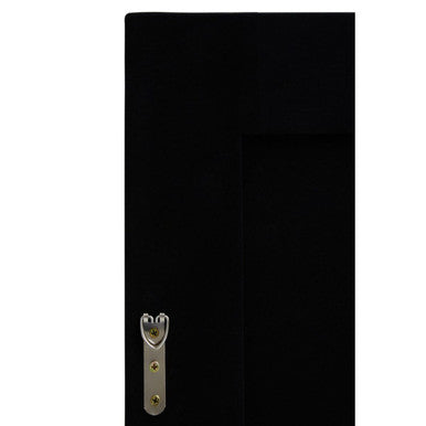 Orsina Sana Small Rectangular Wall Mirror | Bevelled Linear Detail