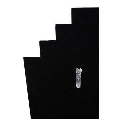 Orsina Sana Art Deco Wall Mirror – Geometric Clear Glass Mirror