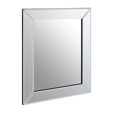 Orsina Sana Small Rectangular Wall Mirror – Bevelled Glass Frame
