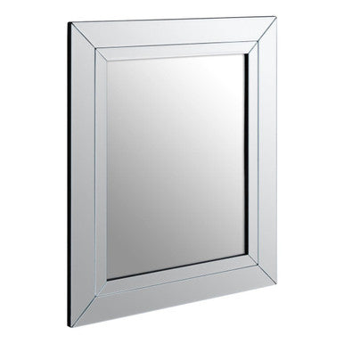 Orsina Sana Square Wall Mirror – Double Bevelled Edge Glass Accent