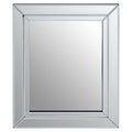 Orsina Sana Square Wall Mirror – Double Bevelled Edge Glass Accent