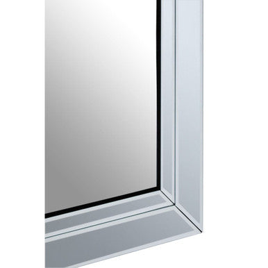 Orsina Sana Square Wall Mirror – Double Bevelled Edge Glass Accent