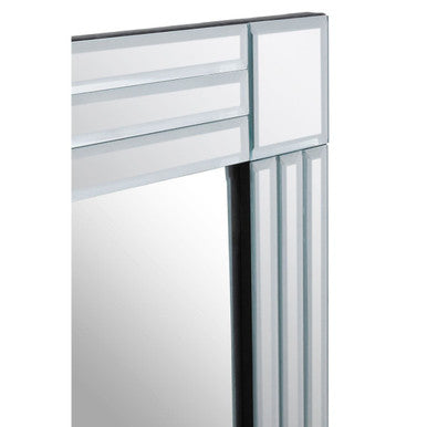 Orsina Sana Small Triple Panel Wall Mirror – Modern Geometric Decor