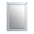 Orsina Sana Small Square Wall Mirror – Double Bevelled Edge Glass