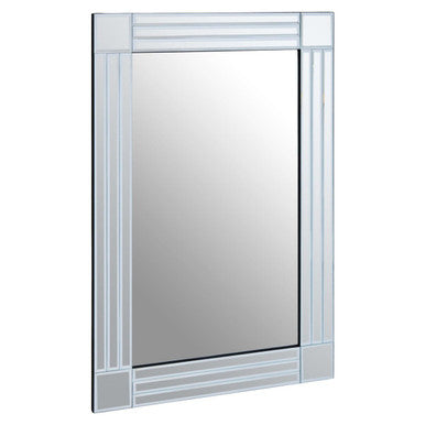 Orsina Sana Large Triple Bevelled Edge Wall Mirror – Rectangular Glass