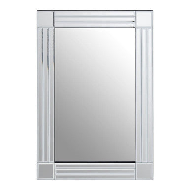 Orsina Sana Large Triple Bevelled Edge Wall Mirror – Rectangular Glass
