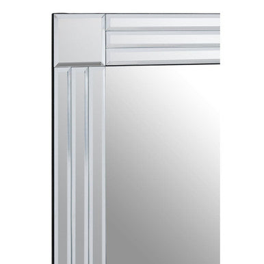Orsina Sana Large Triple Bevelled Edge Wall Mirror – Rectangular Glass
