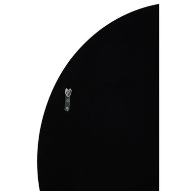 Orsina Sana Large Round Wall Mirror – Modern Minimalist Mirrored Frame