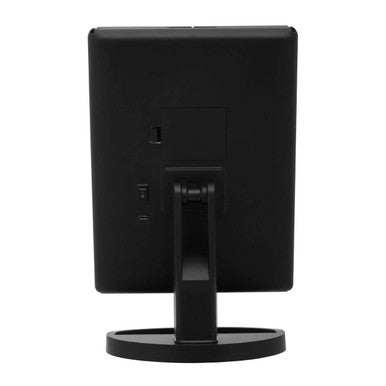 Orsina Cassini Tri-Fold LED Makeup Mirror – Black Tabletop Vanity