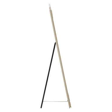 Orsina Holmes Champagne Floor Mirror – Full-Length Wooden Frame