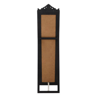 Orsina Holmes Champagne Floor Mirror – Full-Length Wooden Frame