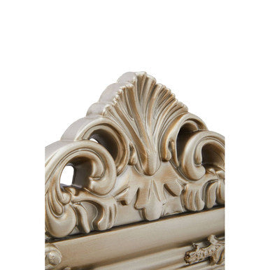 Orsina Holmes Champagne Floor Mirror – Full-Length Wooden Frame