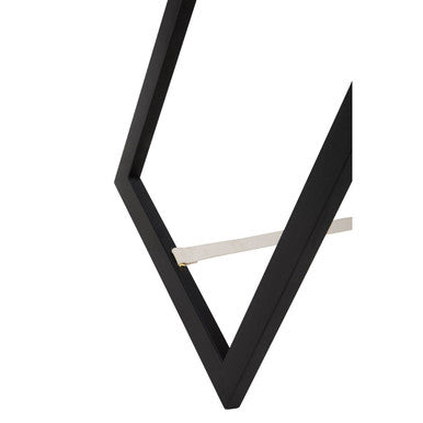 Orsina Holmes Champagne Floor Mirror – Full-Length Wooden Frame