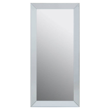 Orsina Holmes Large Champagne Wall Mirror | Rectangular Wooden Frame