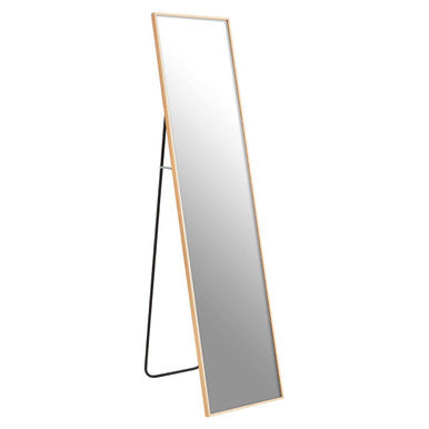Orsina Holmes Gold Floor Mirror – Full-Length Aluminium Dressing Mirror