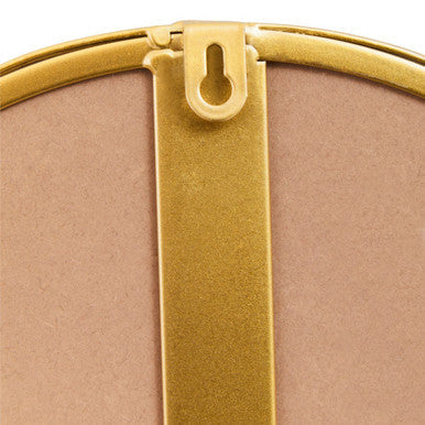 Orsina Cindy Small Round Wall Mirror – Gold Finish Minimalist Decor