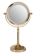 Orsina Cassini LED Makeup Mirror – Gold Finish Large Vanity Mirror